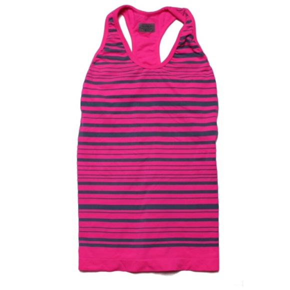 Athleta Tops - Athleta XS Hot Pink and Gray Workout Tank